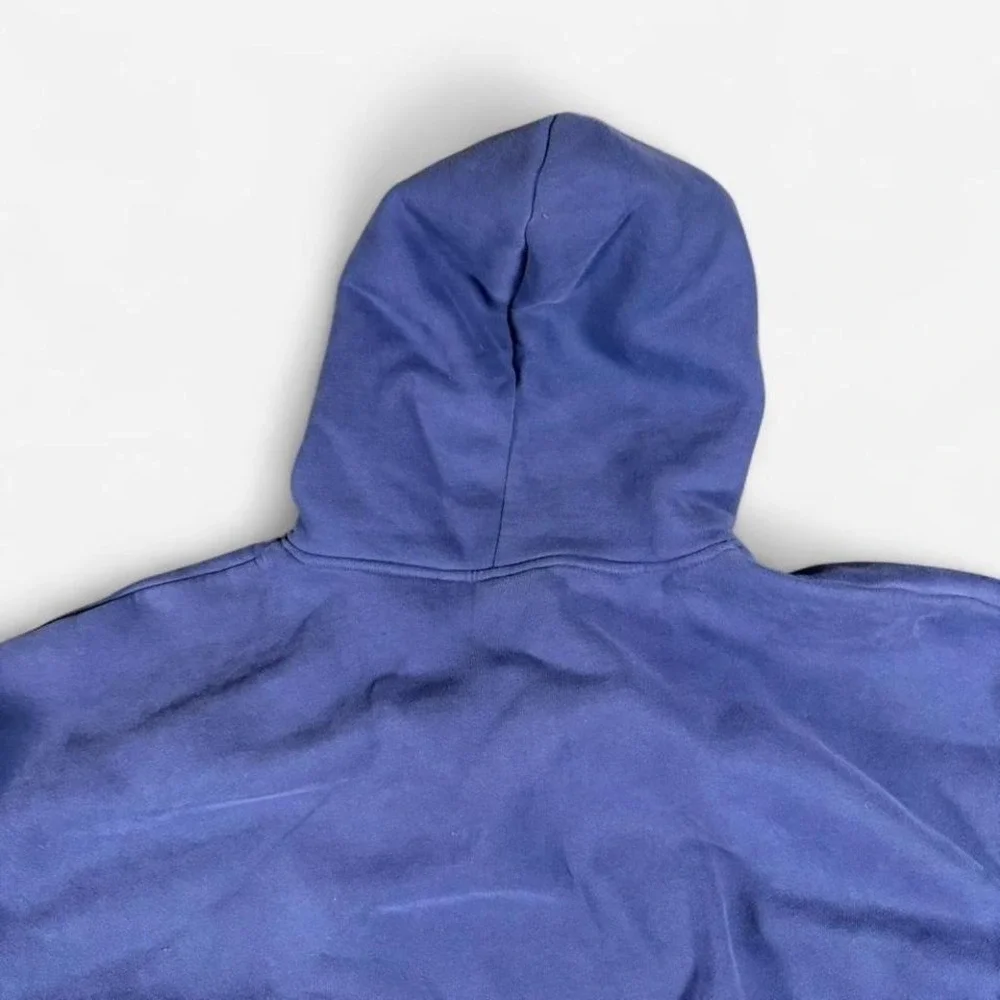 Comfrt‎ Deep Blue Basic Hoodie Boxy Size Unisex 2XL Comfort Cozy